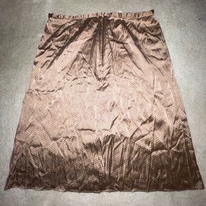 Satin Skirt